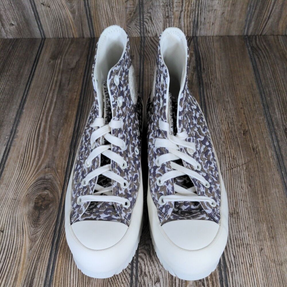 Converse Women Chuck Taylor All Star Lugged 2‎ Hi Sand Dune Sneakers Shoes Sz 7